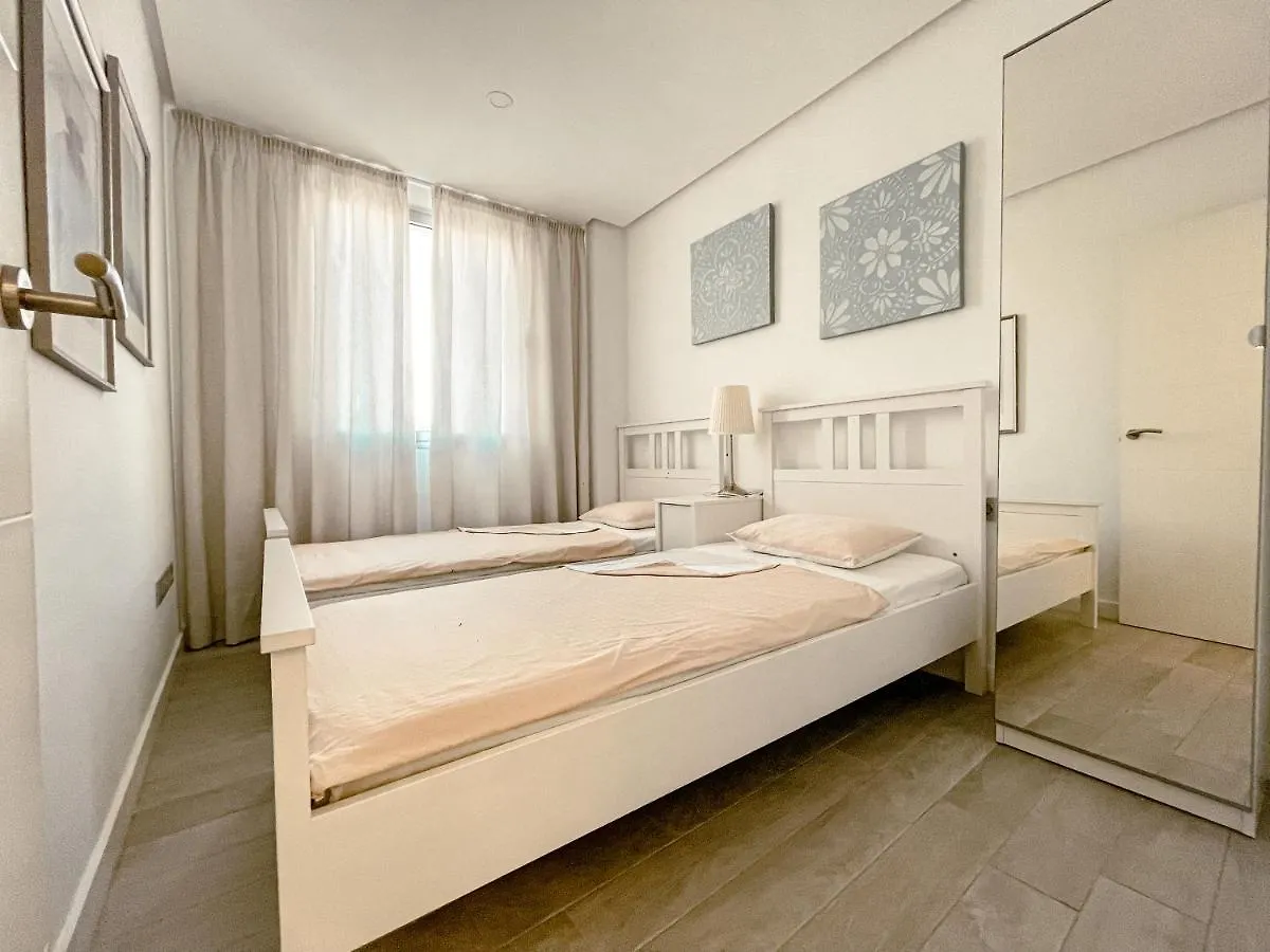 3-Bed Flat, Ocean Garden, Heated Pool Parking 0*, Costa Adeje (Tenerife) Spain
